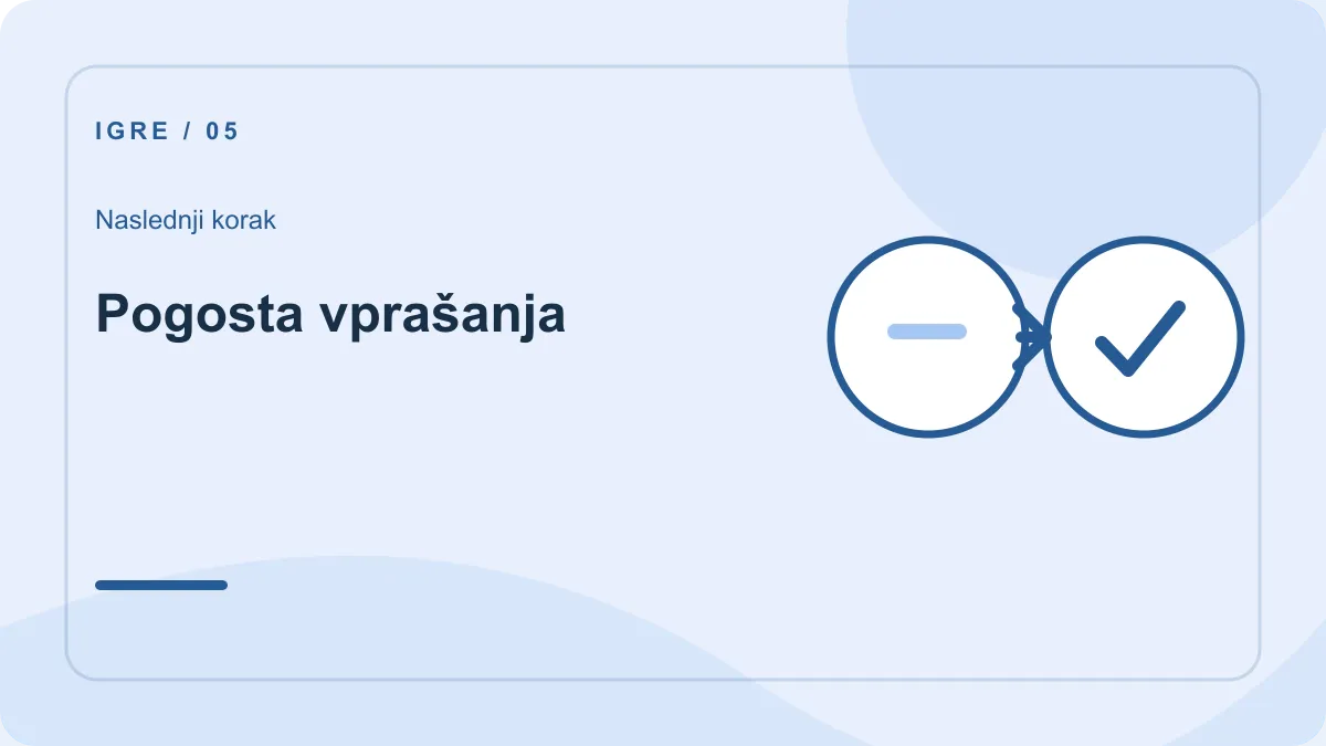 Blackjack: naslednji korak – Pogosta vprašanja
