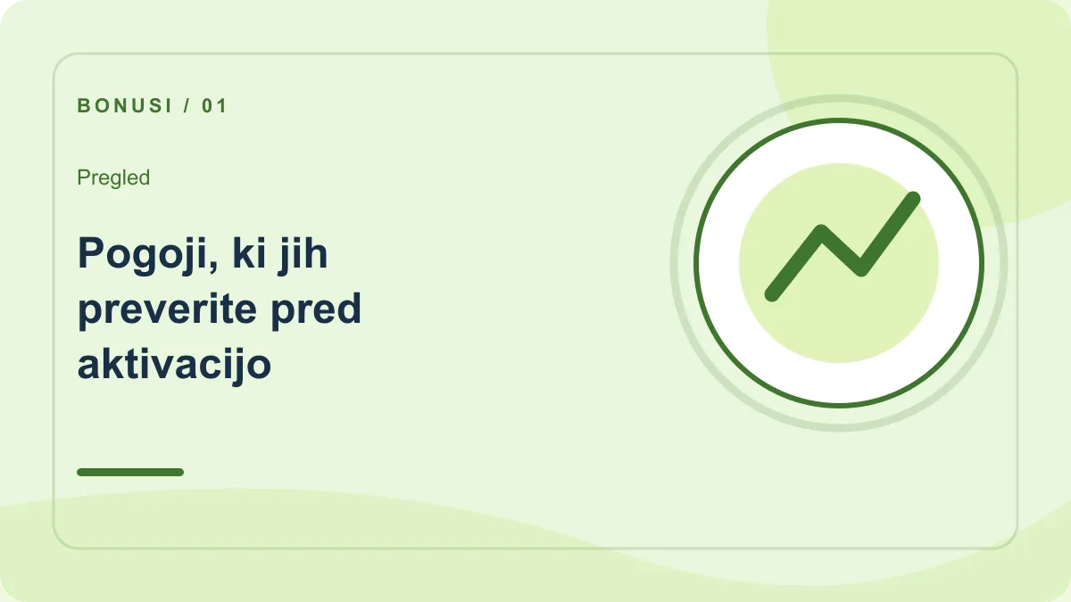Pogoji casino bonusov: pregled – Pogoji, ki jih preverite pred aktivacijo