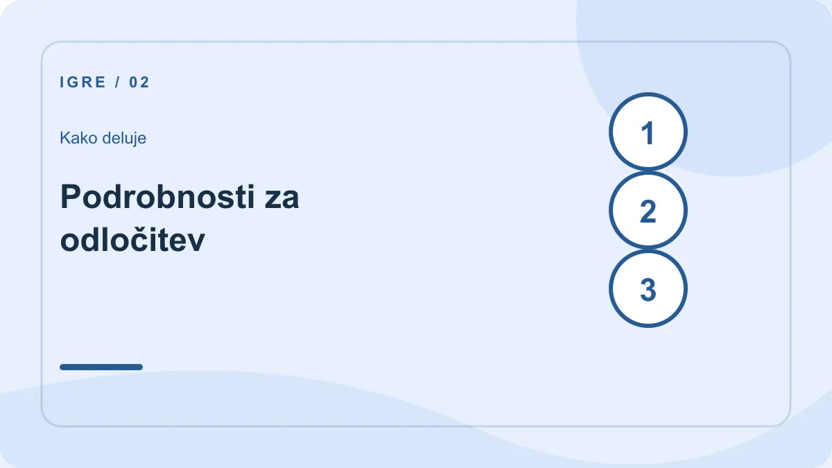 Casino v živo: koraki – Podrobnosti za odločitev