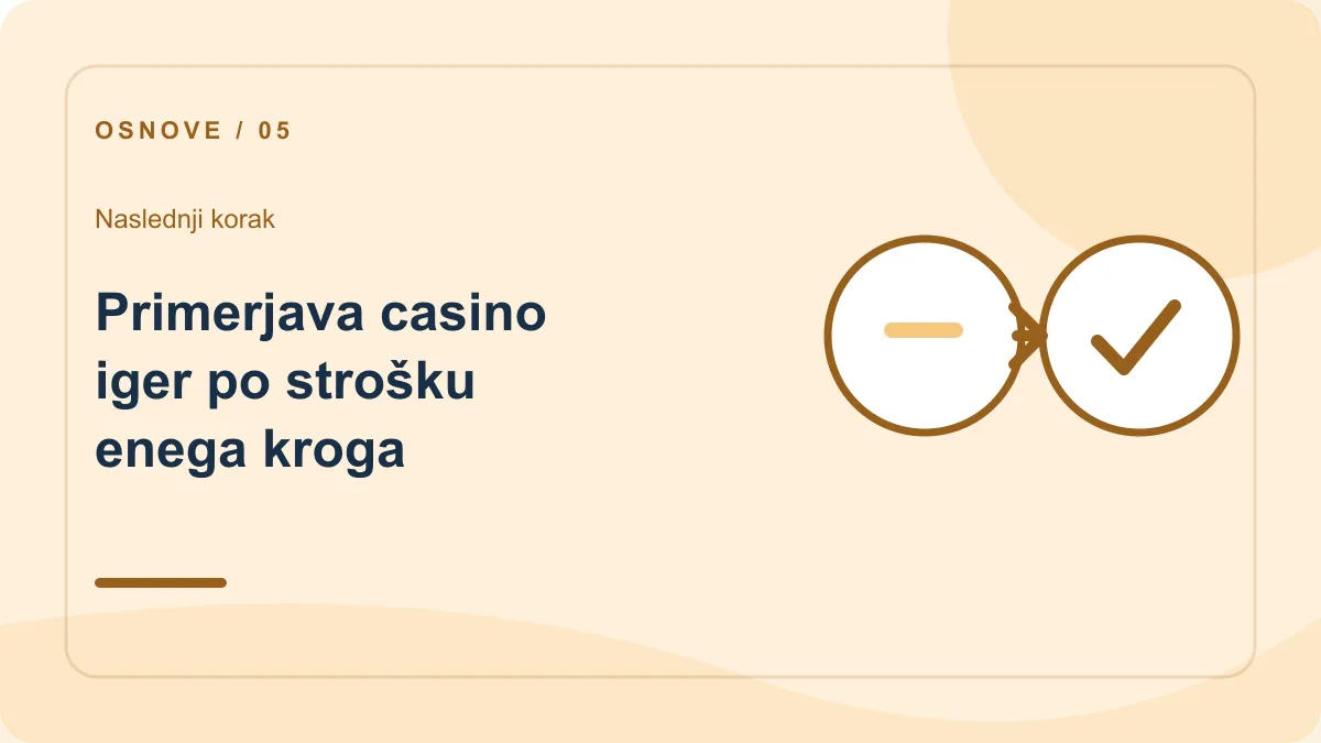 Snatch Casino Slovenija: naslednji korak – Primerjava casino iger po strošku enega kroga