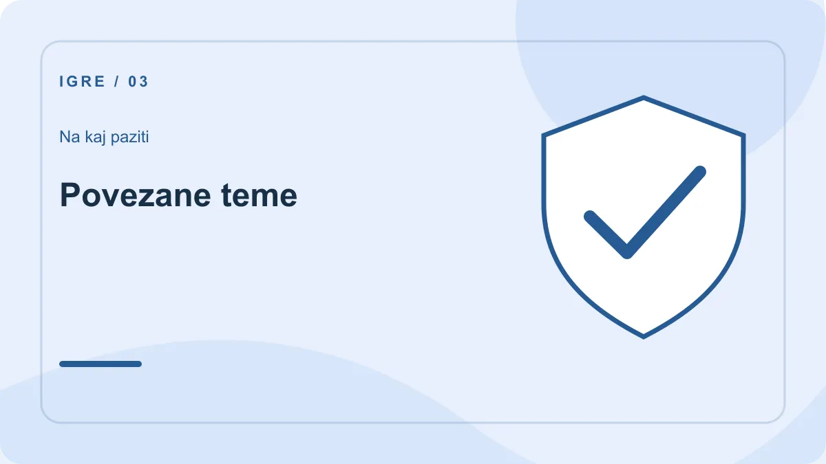 Megaways avtomati: preverjanje – Povezane teme