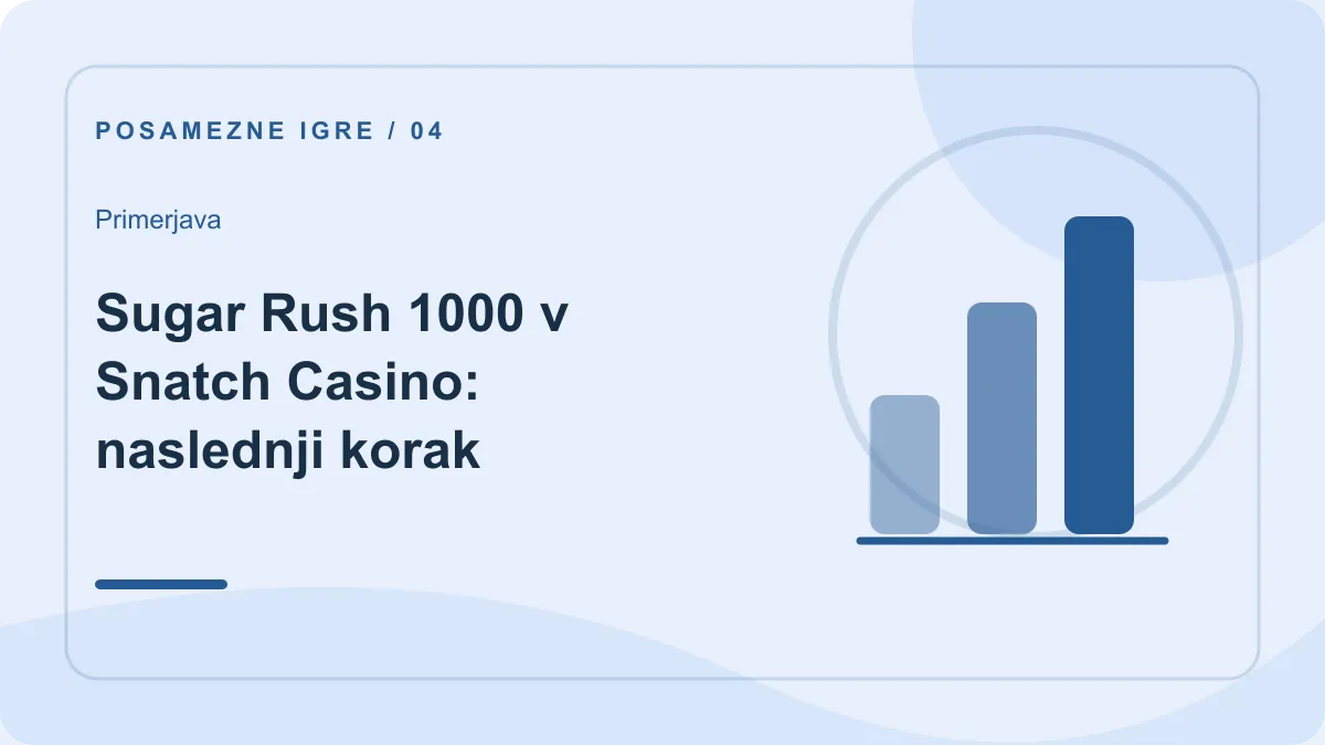Sugar Rush 1000 v Snatch Casino: primerjava – Sugar Rush 1000 v Snatch Casino: naslednji korak