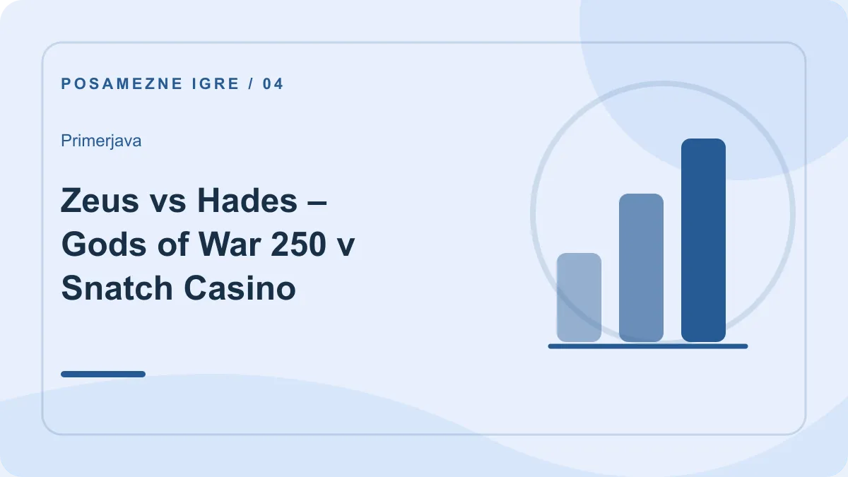 Zeus vs Hades – Gods of War 250 v Snatch Casino: primerjava – Zeus vs Hades – Gods of War 250 v Snatch Casino