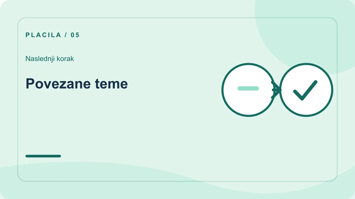 Visa za polog: naslednji korak – Povezane teme